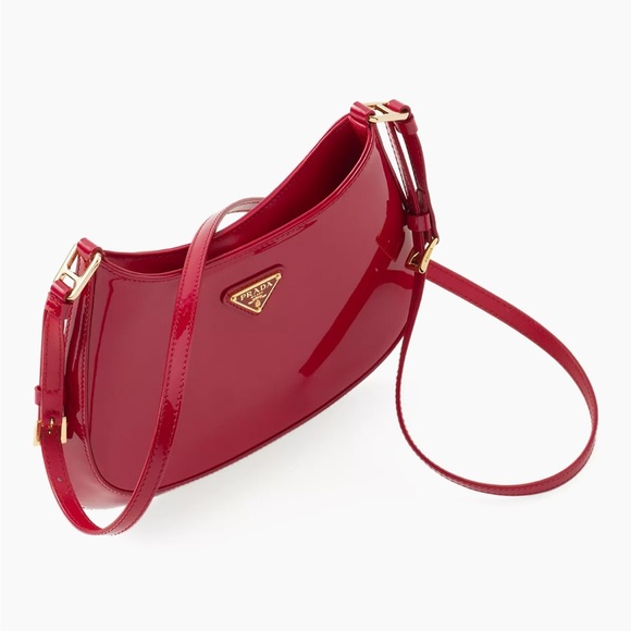 Prada Cleo Red Patent Handbag - Picture 4 of 4
